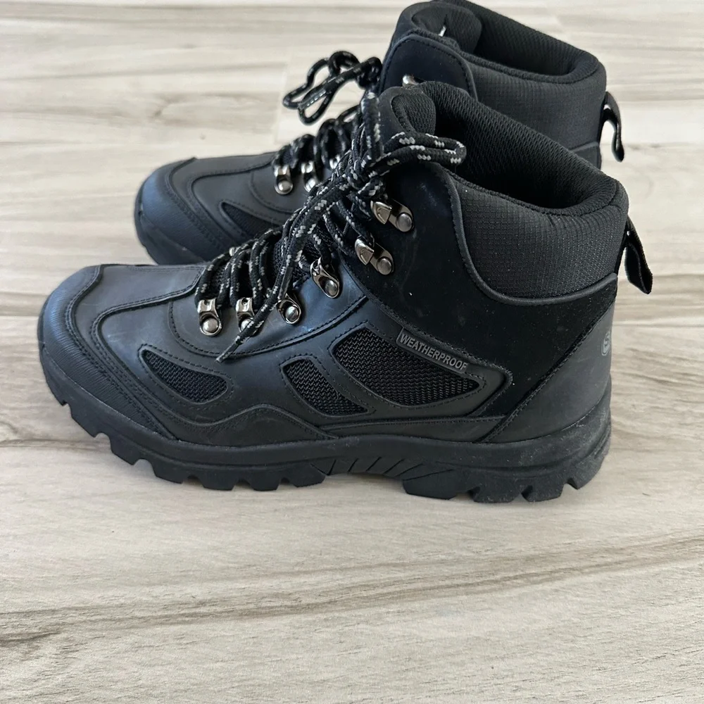 Smith's Black Hiking Boots, Size 9
